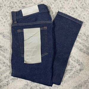 EVERLANE The Skinny Stretch Denim Jeans Dark Indigo Men 29x30 Organic 29" Inseam